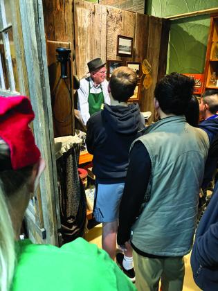 San Saba County 6th graders visit museum