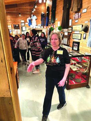 San Saba County 6th graders visit museum