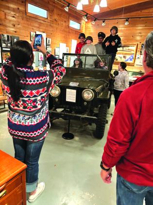 San Saba County 6th graders visit museum