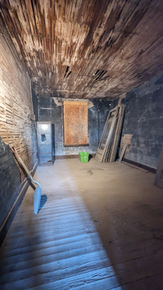 Richland Springs 1910 Bank Building Clean Up - AFTER photo. Courtesy of Chrissy Baker