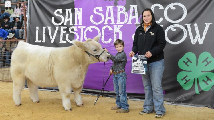 PeeWee Cattle Showmanship - Hudson Knight (image DSC_6566)