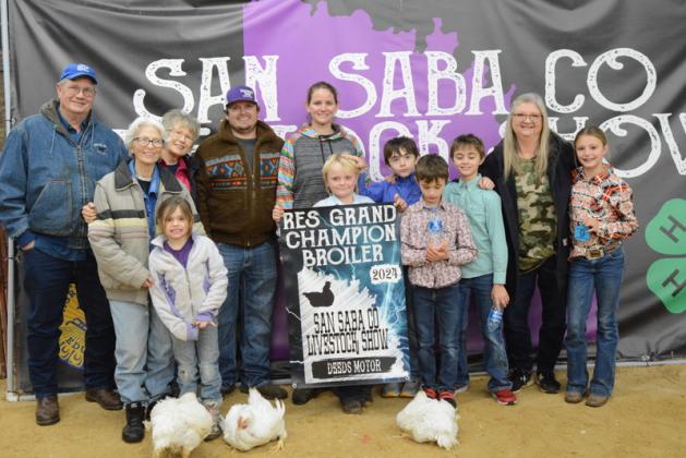 Reserve Grand Champion Broilers - Eddie Forehand