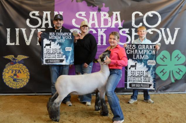 Reserve Grand Champion Lamb - Bryli Edmondson