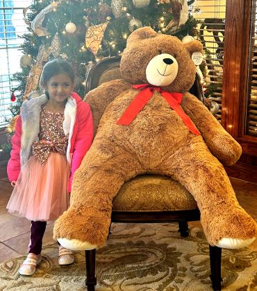 Winner of Teddy Bear Shreena Thapa