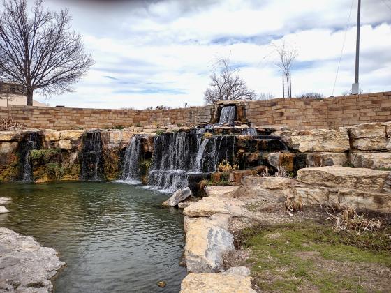 San Saba is still San Saba - Even as things are changing, some things stay the same. Mill Pond Park is still a beautiful place to go - even in winter!
