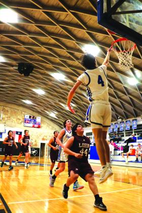 Final district game against Lohn  #4 Cody Martin