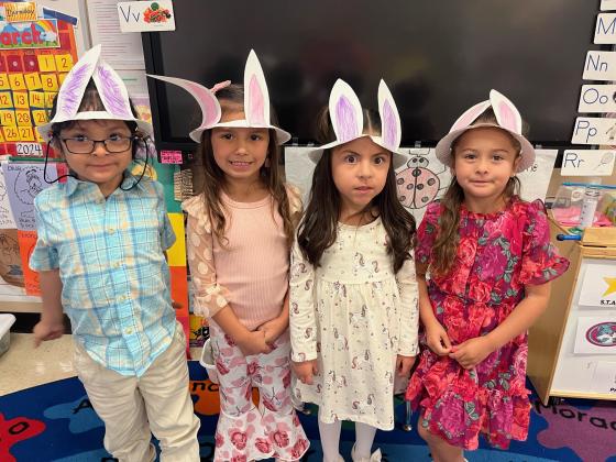 San Saba Elementary 2024 PreK-4 Easter Party
