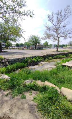They will not soon forget the awesome beauty here in San Saba! - photo by Yvonne Contreras
