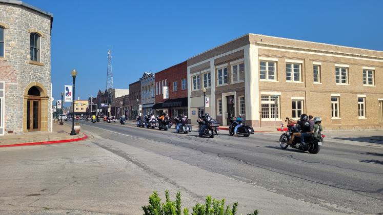 Motorcycle Ride through San Saba