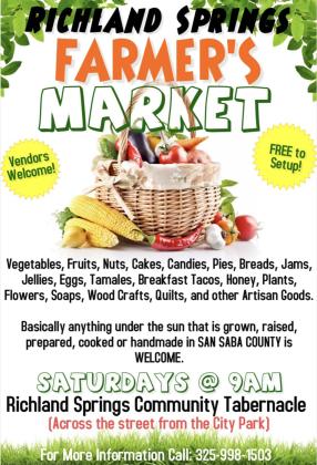 Richland Springs Farmer's Market