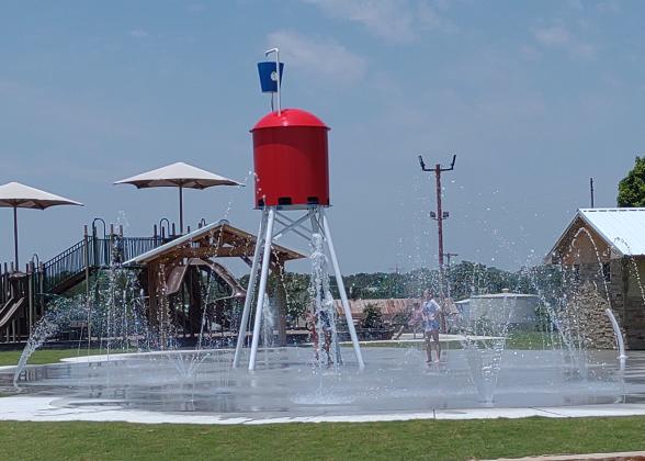 Fun at the Splash Pad