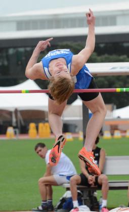 Cherokee Cayden Houston High Jump