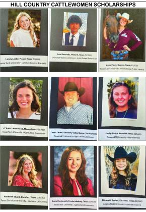 HCCW Scholarship Recipients