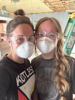Safety Always! - Photo courtesy of Corina Fauley