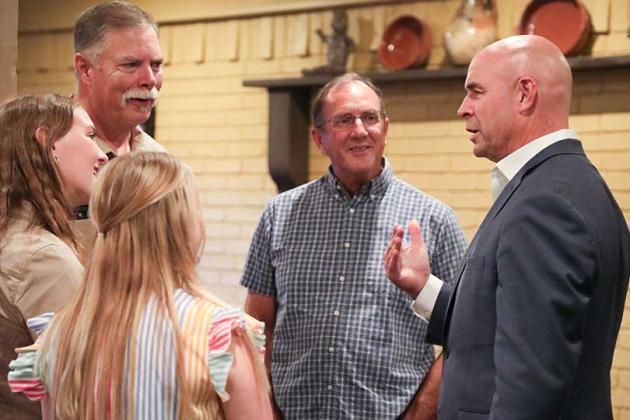 Farmers and ranchers met with U.S. Rep. Jake Elizey to discuss the need for new food and farm legislation ahead of the farm bill deadline.