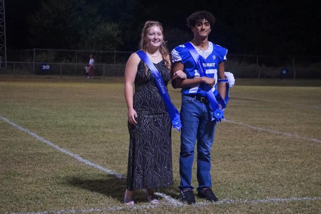Junior class duchess Piper Meyer and John Clark Courtesy Emma Sorrels
