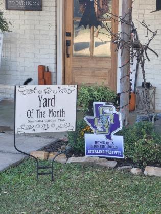 SSGC October Yard of the Month