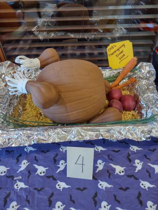 2nd Place - Turkey Pumpkin by Mari Estrada  / Photo by Djuana Payton
