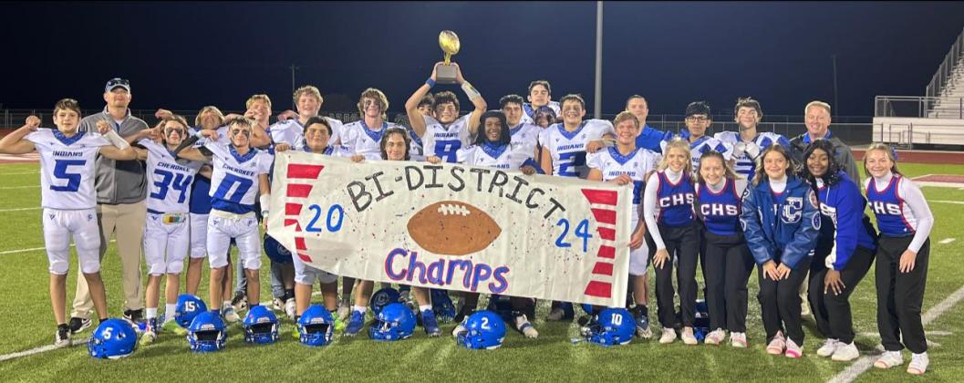 Cherokee Indians Bi-District Champs - Courtesy of Valerie Valdez