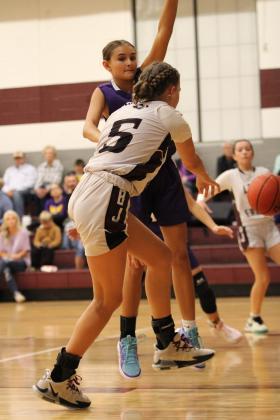 8th grade - #20 Kalee Smith in last week’s game against Johnson City