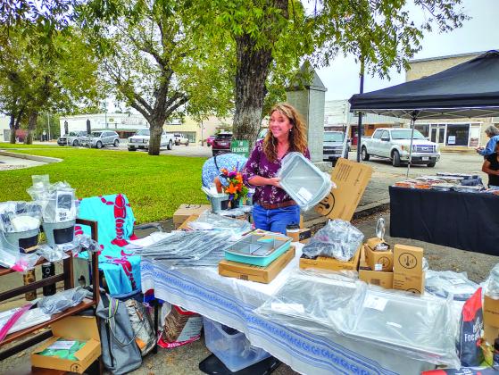 Cristy Thornton selling Pampered Chef