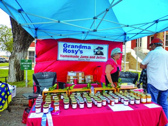 Grandma Rosy's booth