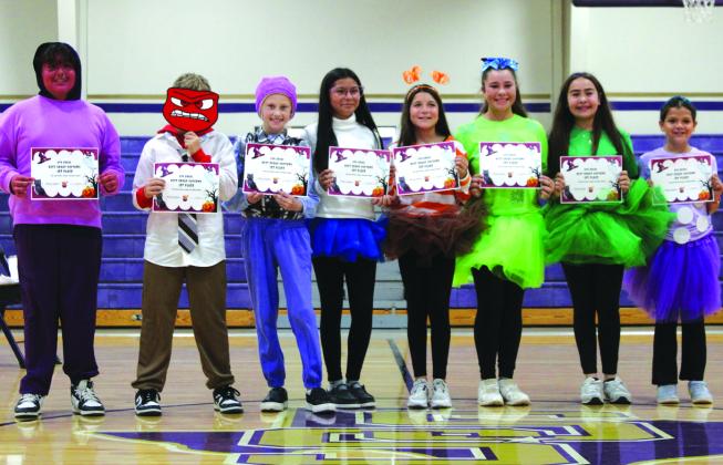 1st Place Group 6th Grade - Sammy, Corbin, Erin, Sophia, Kinlei, Bailey, Lizbeth, and Olivia