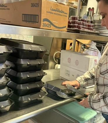 Thanksgiving plates for the community