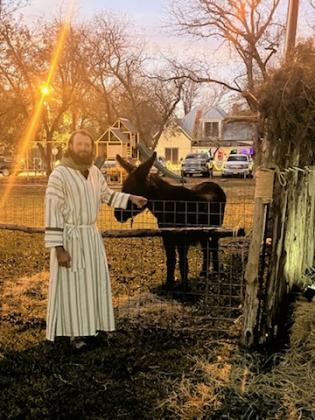 First Annual Live Nativity
