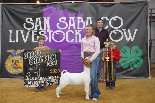 Grand Champion Goat - Bryli Edmondson