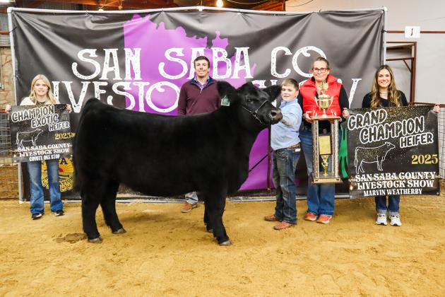 Grand Champion Heifer - Jace Stewardson