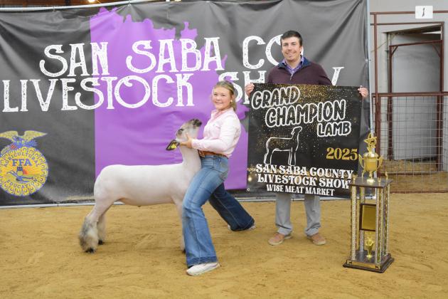 Grand Champion Lamb - Bryli Edmondson
