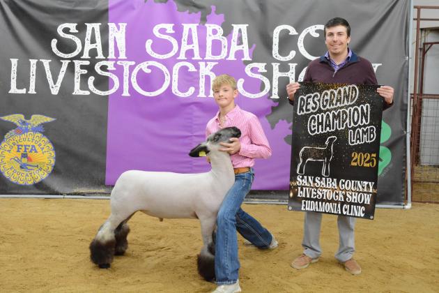 Reserve Grand Champion Lamb - Brody Edmondson