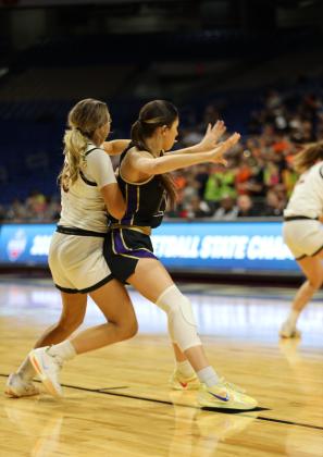 Lady Dillos at the Alamodome playing in the State Championship game