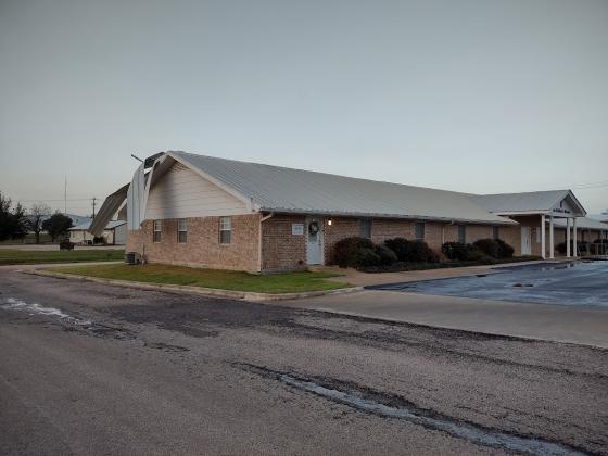 Another angle of the roof damage at The Father's House - By Djuana Payton