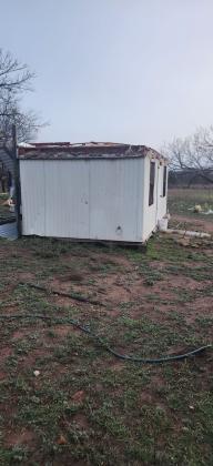 Roof completely taken off by wind - By Kerinda Stewart Chaudoin-Turner