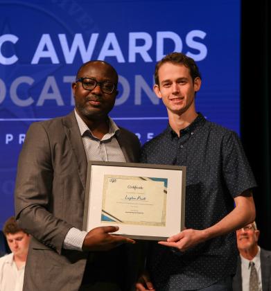 HPU recognized 50 students for academic achievement at Academic Awards Convocation.
