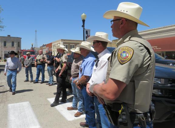 End of Watch ceremony on April 11th - photo by Chino Z.