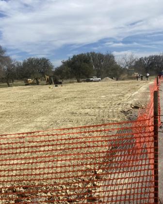 March 18, 2025 - now the hole is filled | photo courtesy of Cherokee Home for Children