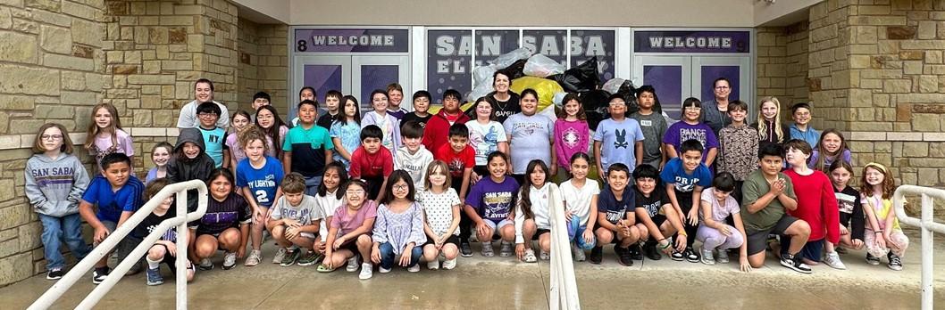 SSES 3rd Grade students and teachers collected 3,605 plastic bottles, placing 3rd!