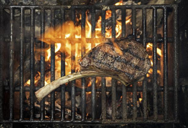 Grilled Tomahawk | Courtesy of Texas Beef Council