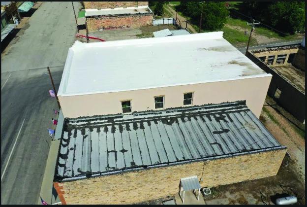 1910 Bank Building Roof - West Wide View