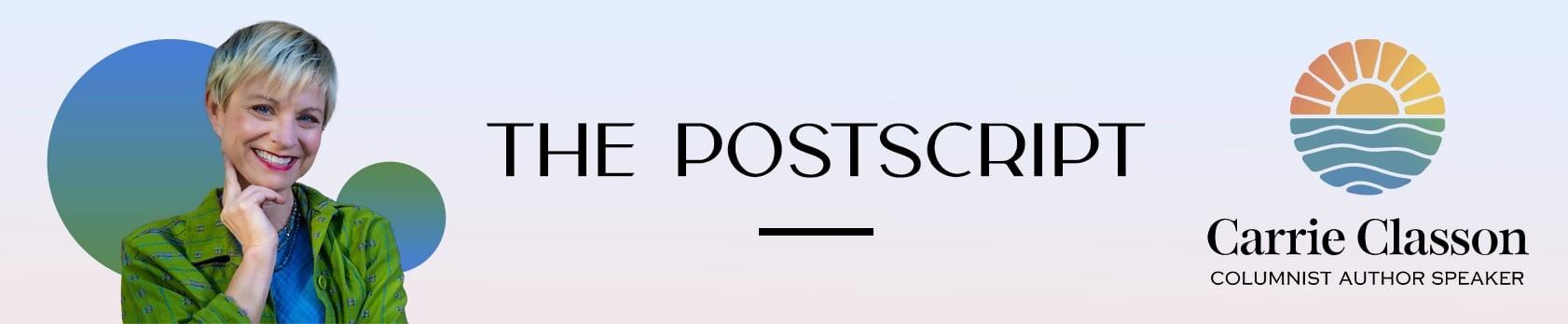 The Postscript by Carrie Classon