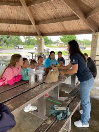 2025 Kids’ Nature Kamp at Mill Pond Park | Photo by Debbie Shahan