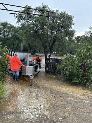 Swift-Water Rescue in Operation - Cherokee VFD