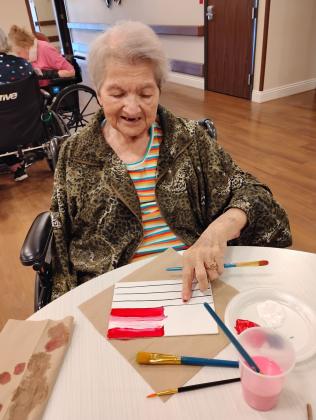 Independence Day Celebration at San Saba Rehabilitation