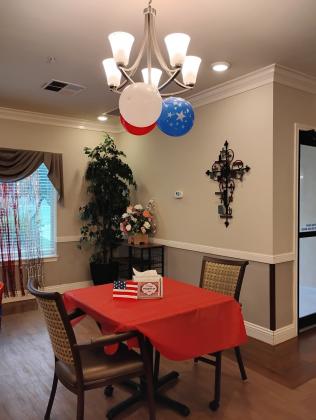 Independence Day Celebration at San Saba Rehabilitation