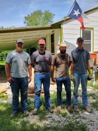 Group that came all the way from Seminole MEC to help with the cleanup