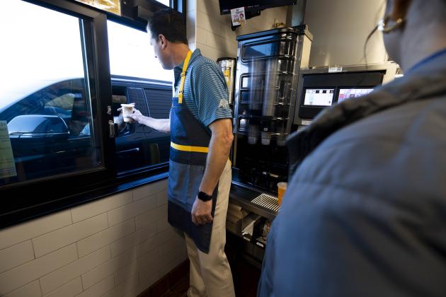 Rep. Pfluger Serving YOU at McDonald's in Midland