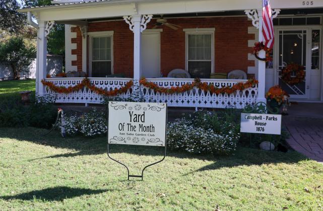 SSGC Fall Yard of the Month